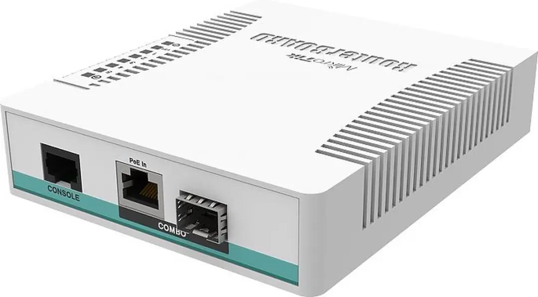 MikroTik CRS106-1C-5S Netwerk-Switch - 6x WAN 5x Gigabit - Wit