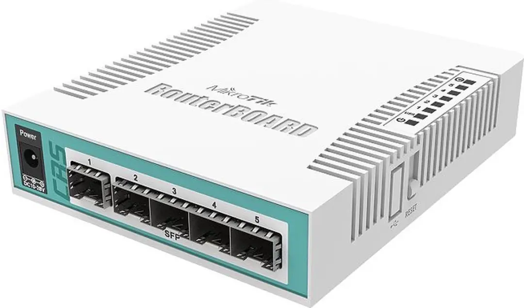 MikroTik CRS106-1C-5S Netwerk-Switch