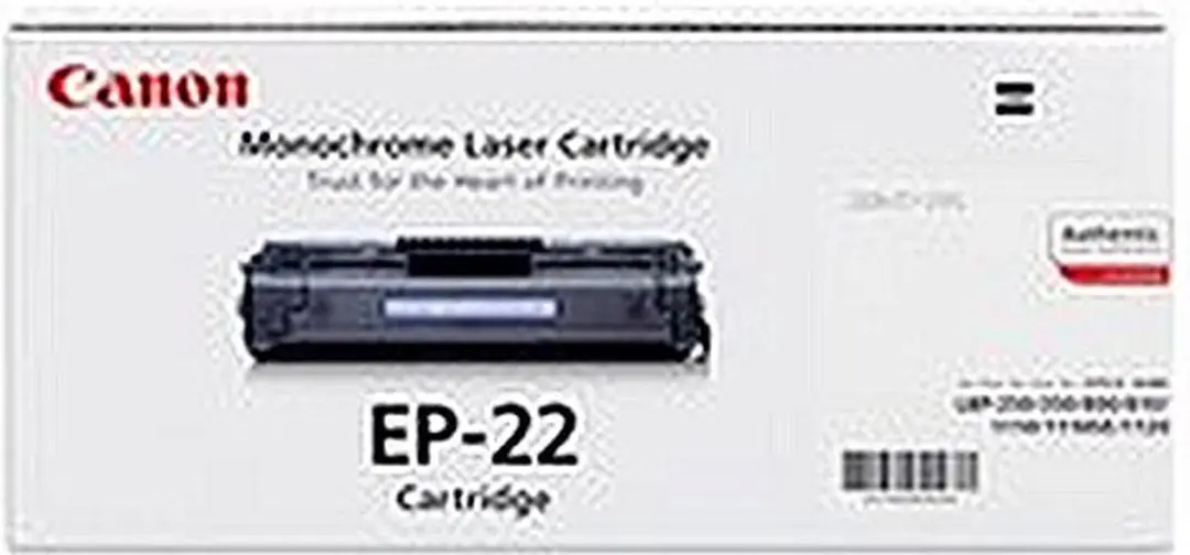 Canon EP-22 Tonercartridge Zwart - 2500 Pagina's
