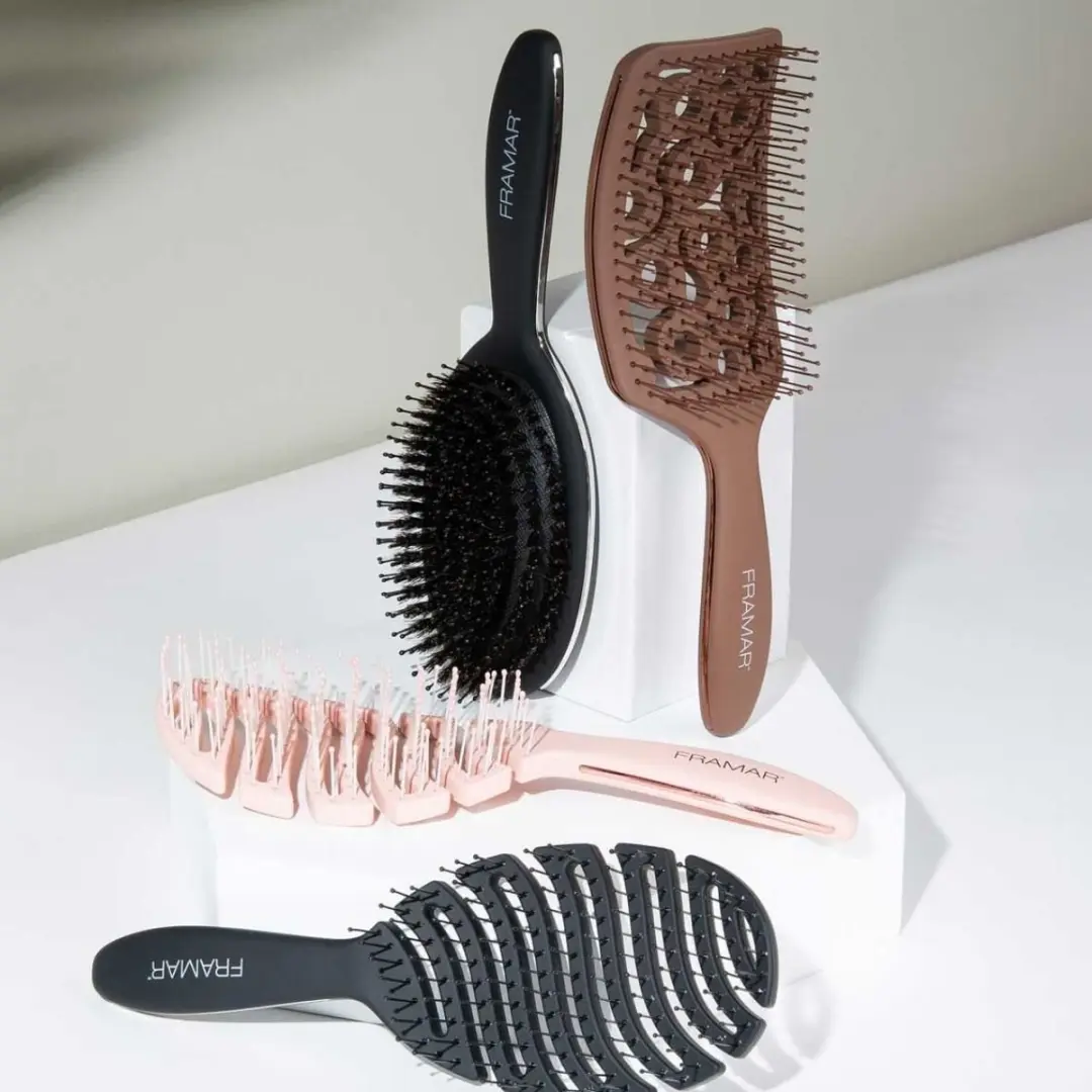 Framar Vent Brush Chocolate