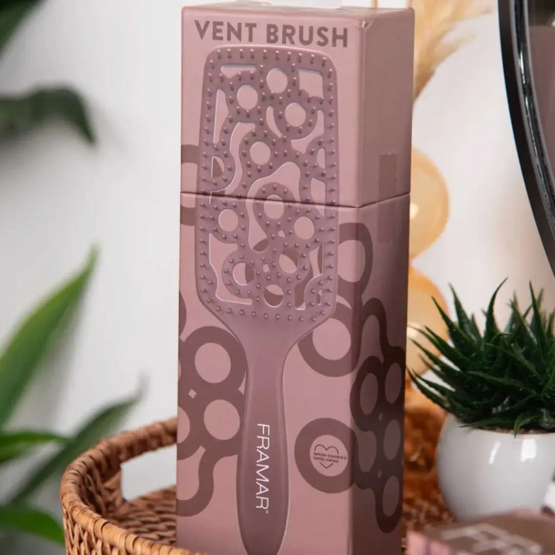 Framar Vent Brush Chocolate