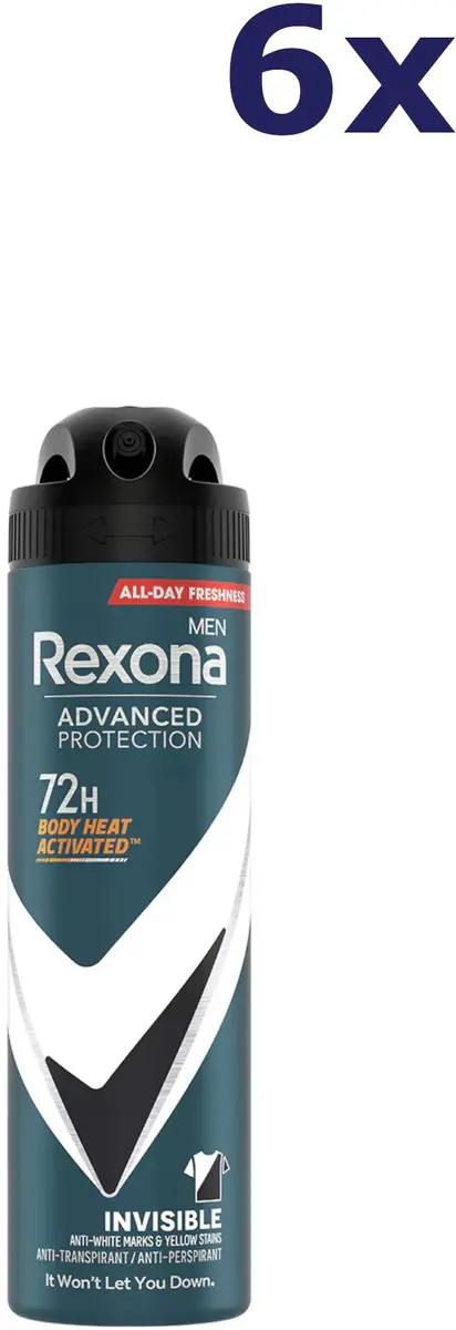 Rexona Deospray Men Advanced Protection Invisible 150ml