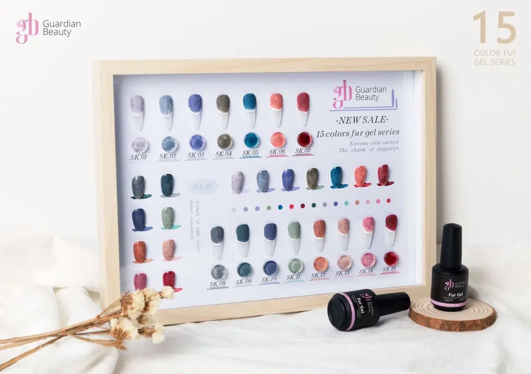 Guardian Beauty Miramer Gellak Set - 15 Stuks - 15ml - Veelkleurig