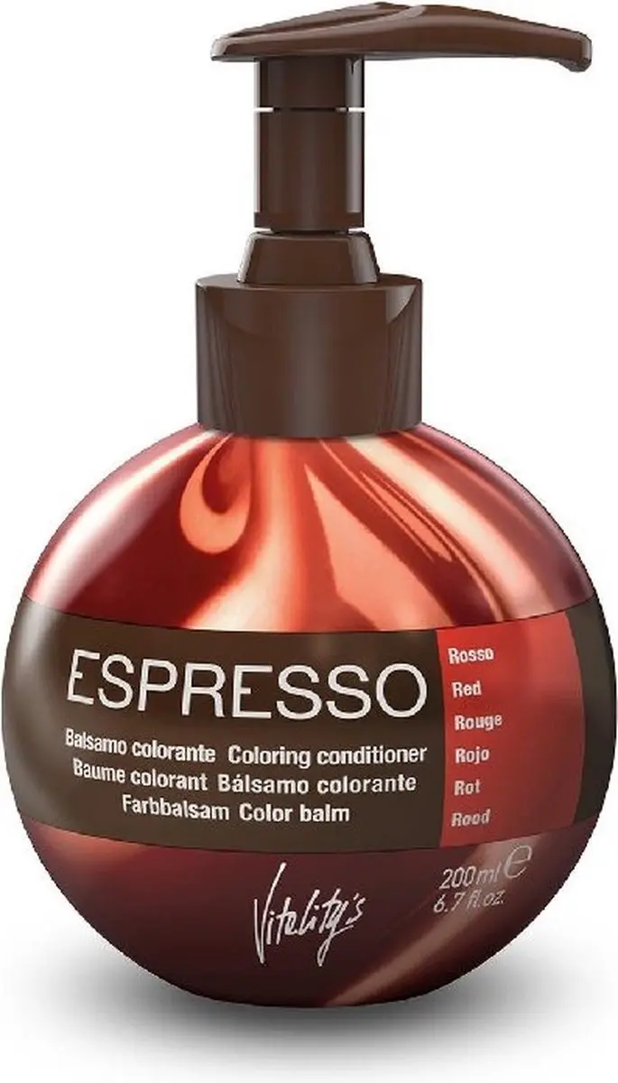 Vitality's Espresso Kleurbalsem Rood 200ml
