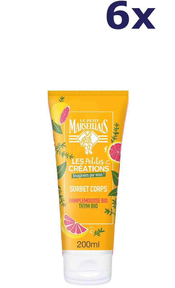 Le Petit Marseillais Bodygel 200ml Pamplemousse Thym
