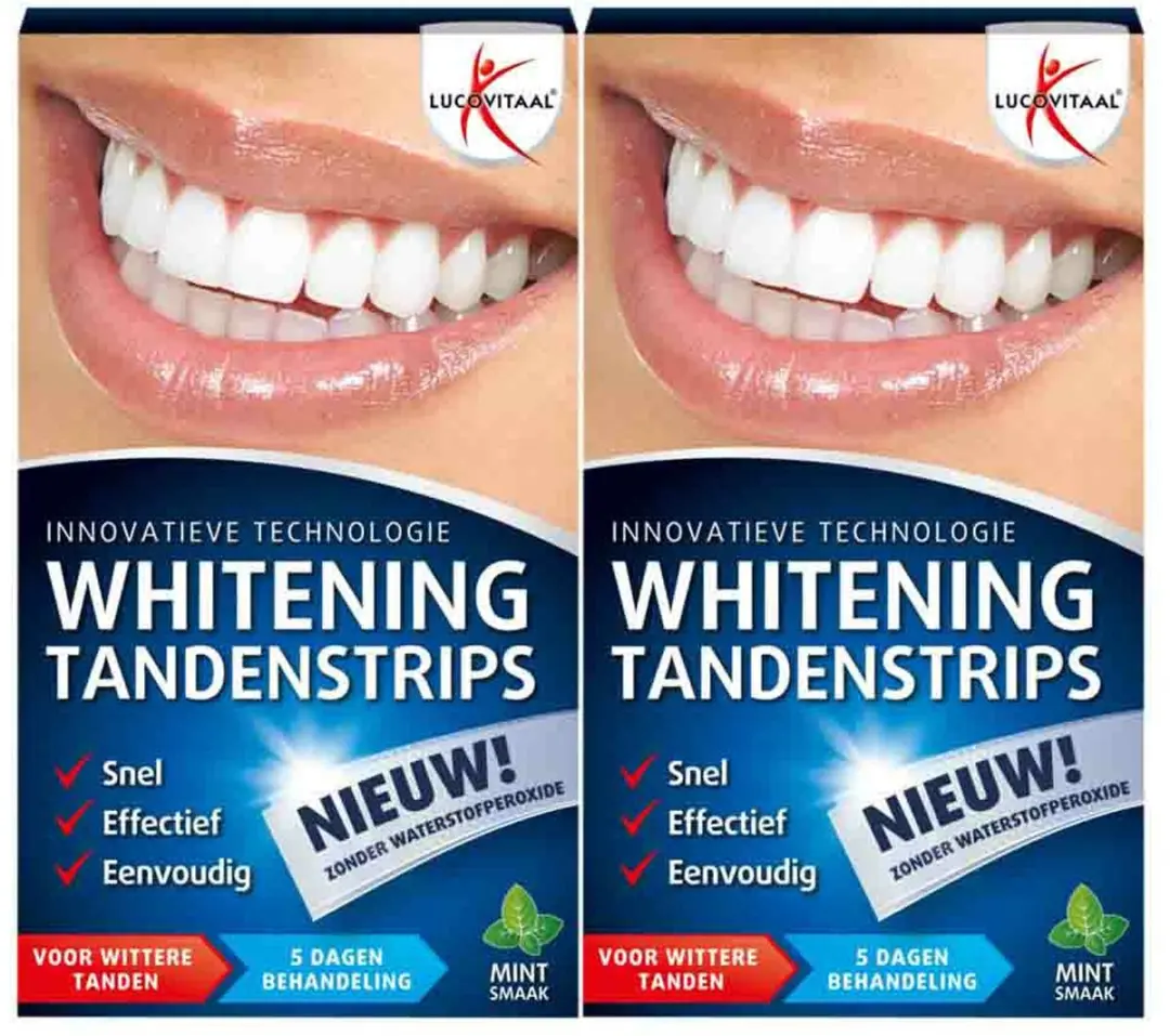 Lucovitaal Whitening Tandenstrips
