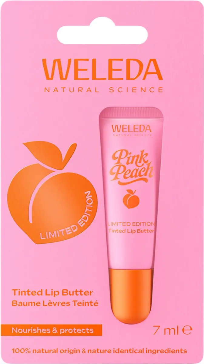 Weleda Pink Peach Getinte Lippenbalsem 7ml