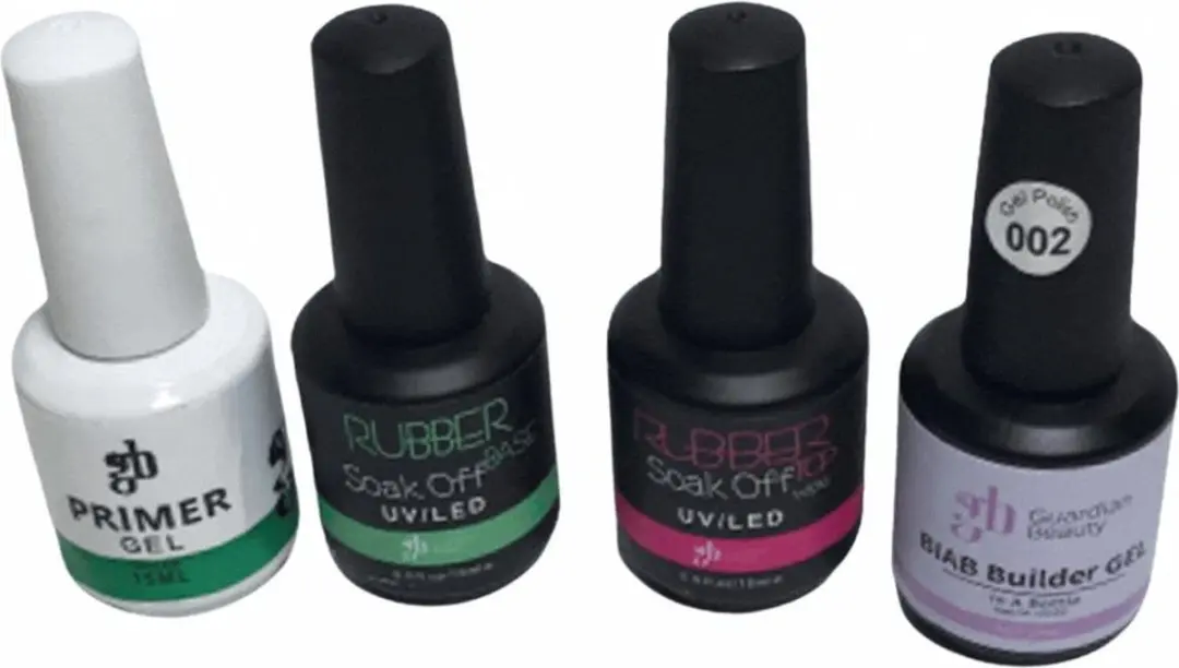 Guardian Beauty BIAB Builder Gel Startpakket - UV/LED Nail Lamp 15ml - Zwart