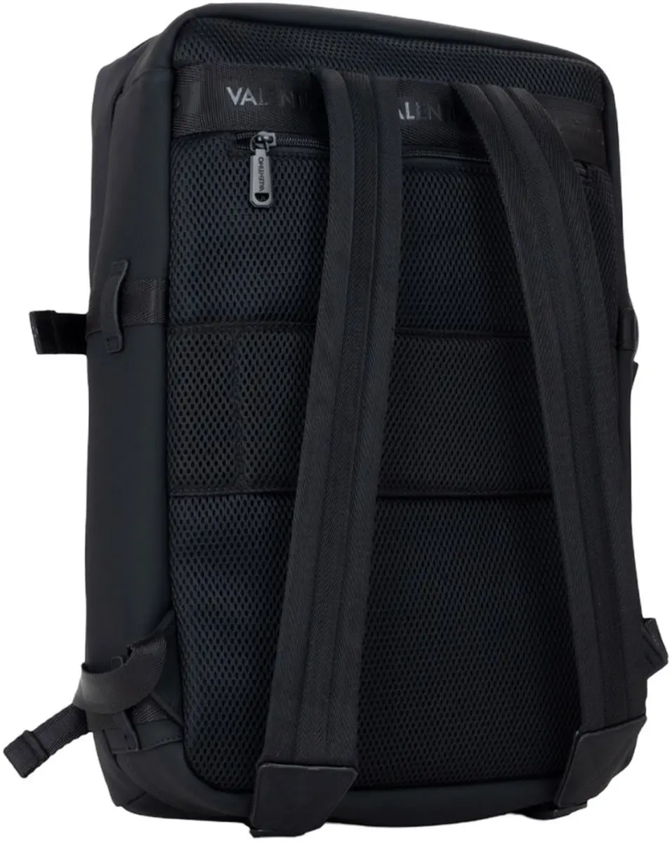 Valentino Axel Backpack VBSA8O01 NERO - 13 inch Laptopvak - 11 Vakken - Zwart