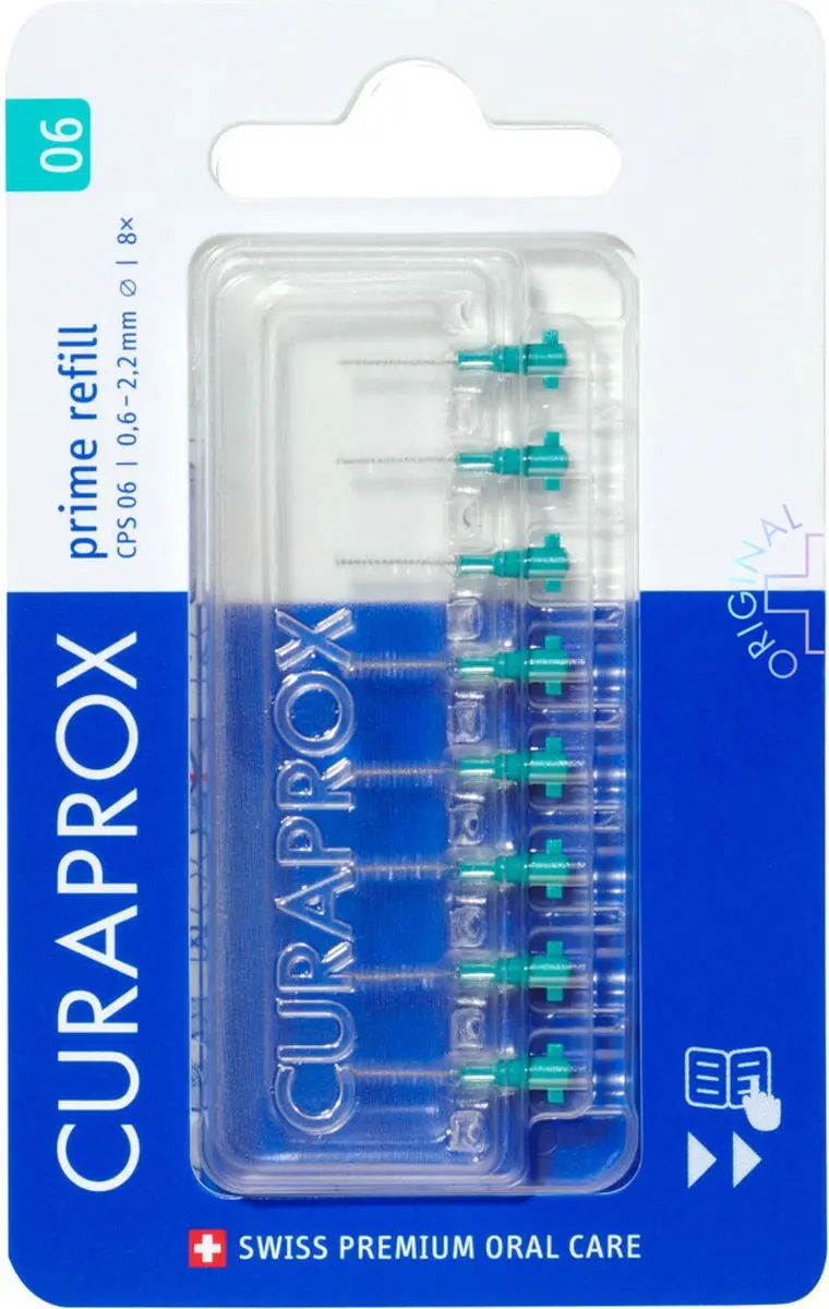 Curaprox Interdentale Rager Prime CPS 06 Turqoise