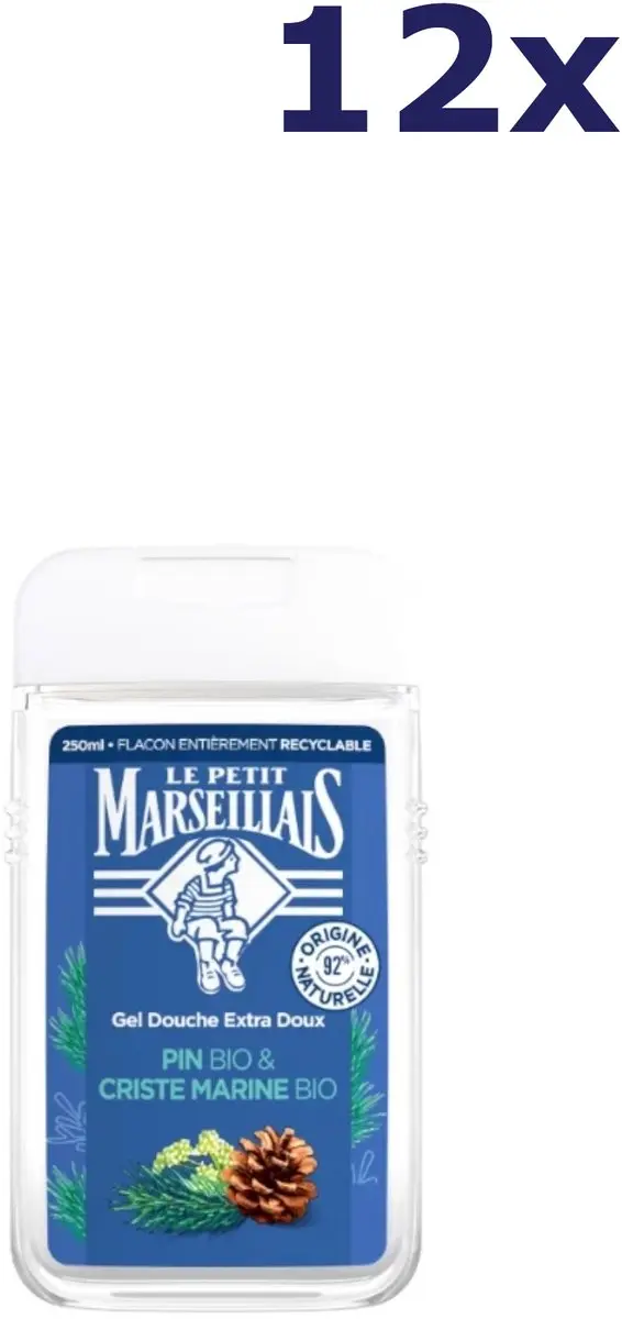 Le Petit Marseillais Douchegel Pin & Criste Marine 250ml