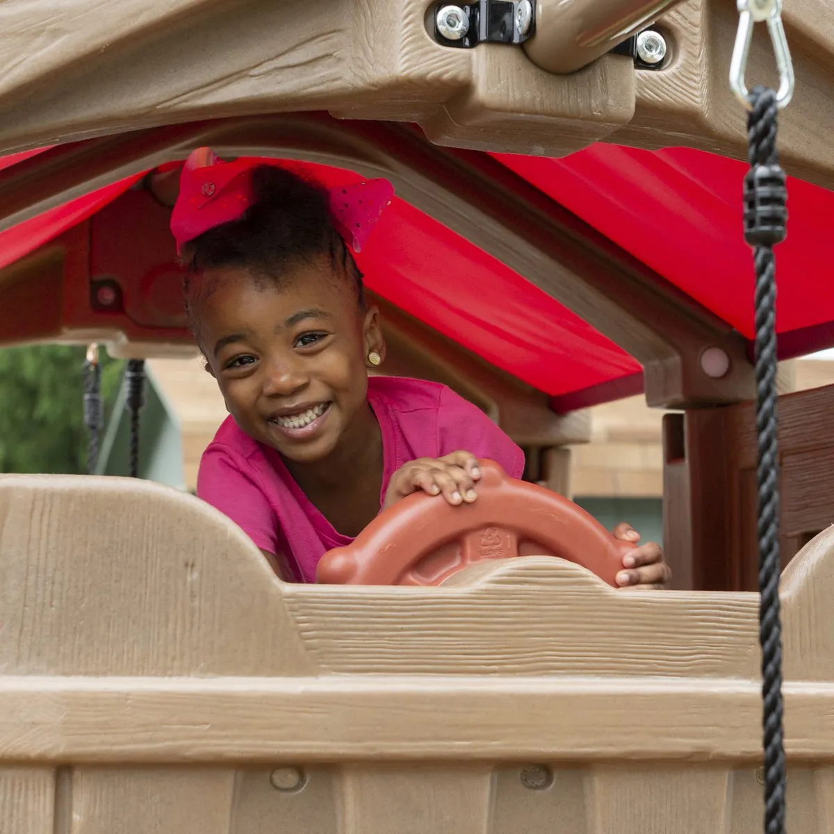 Step2 Naturally Playful Adventure Lodge Speelkasteel - Bruin