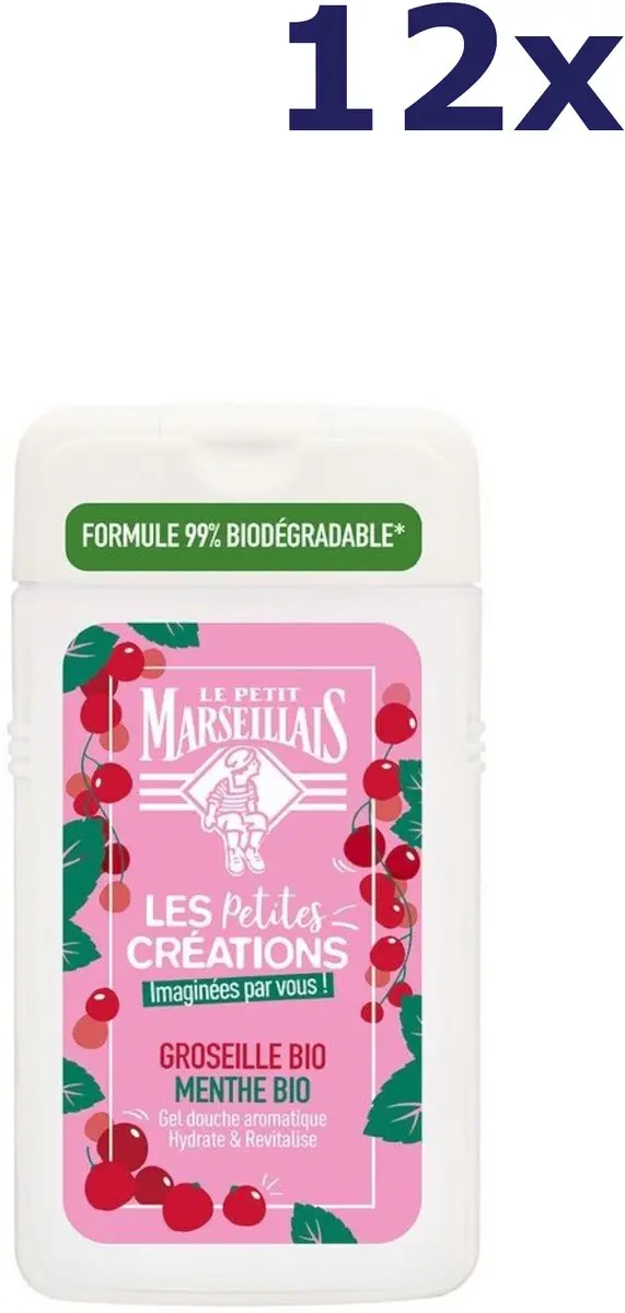 Le Petit Marseillais Gel Douche Mint Bio 250ml