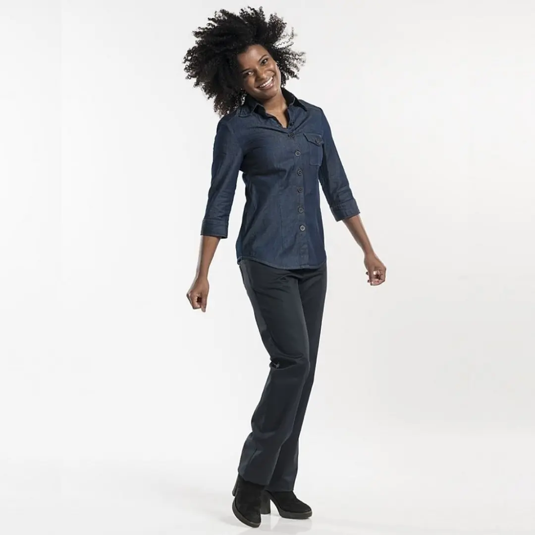 Chaud Devant Serviceblouse Lady Blue - Maat XL