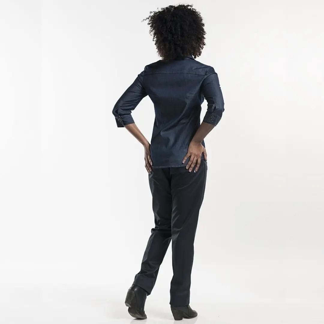 Chaud Devant Serviceblouse Lady Blue - Maat XL