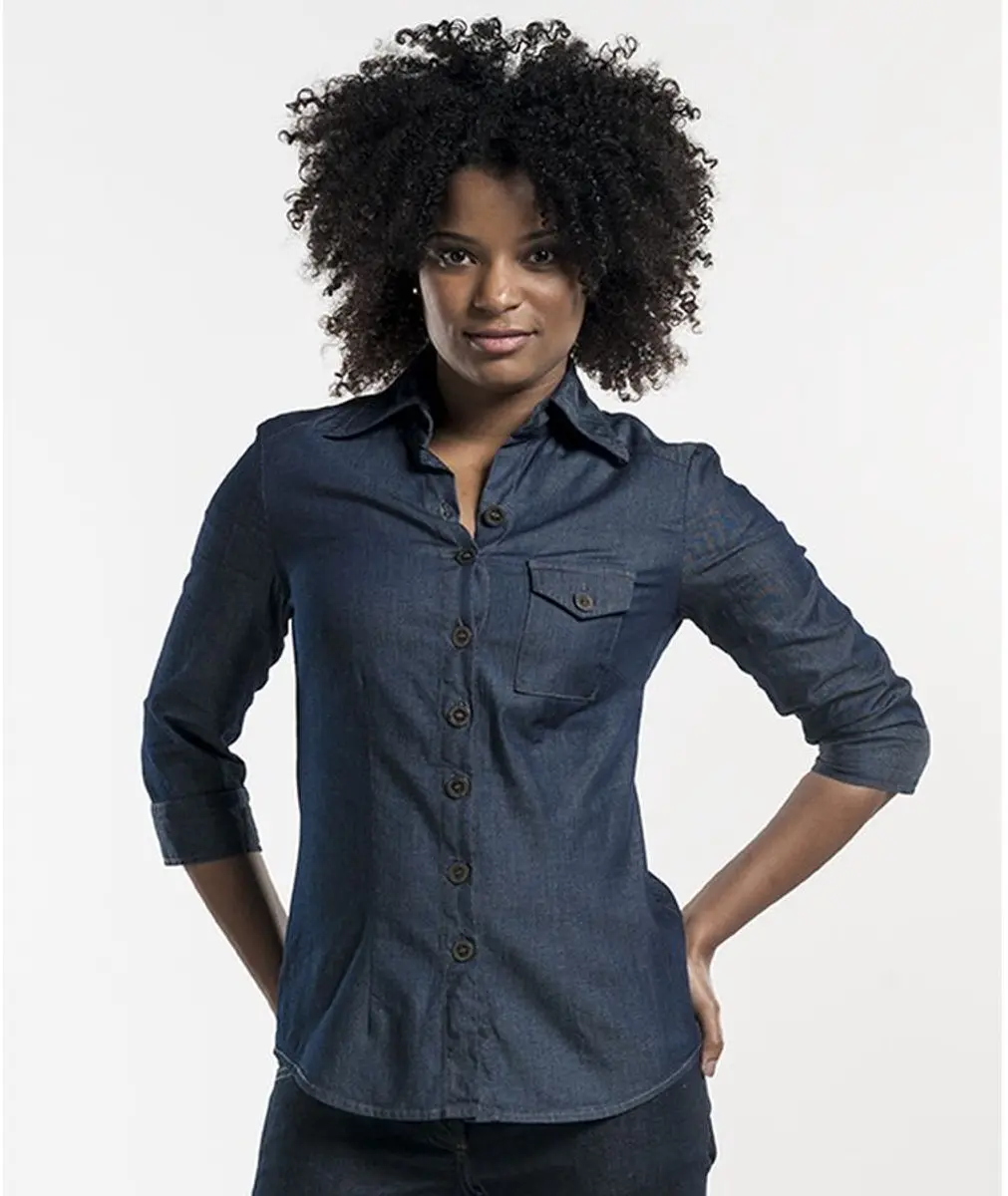 Chaud Devant Serviceblouse Lady Blue