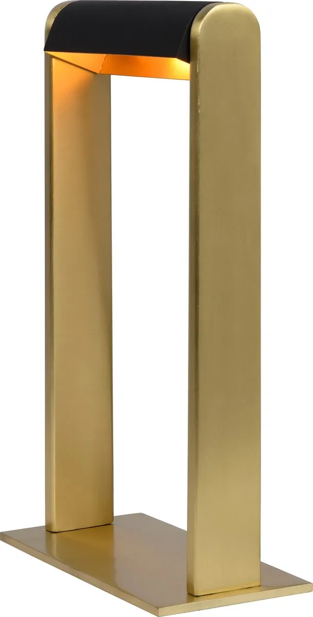 Lucide LORAS Tafellamp - Mat Goud/Messing