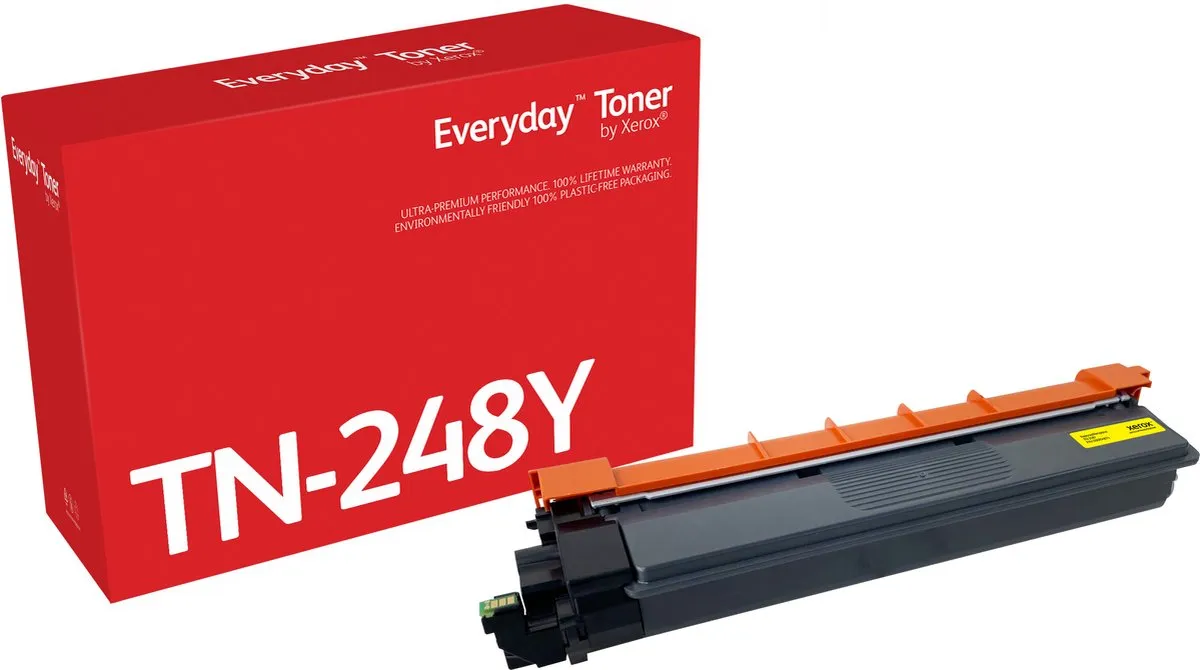 Xerox TN248Y Compatibel Toner Geel 1000 Vel