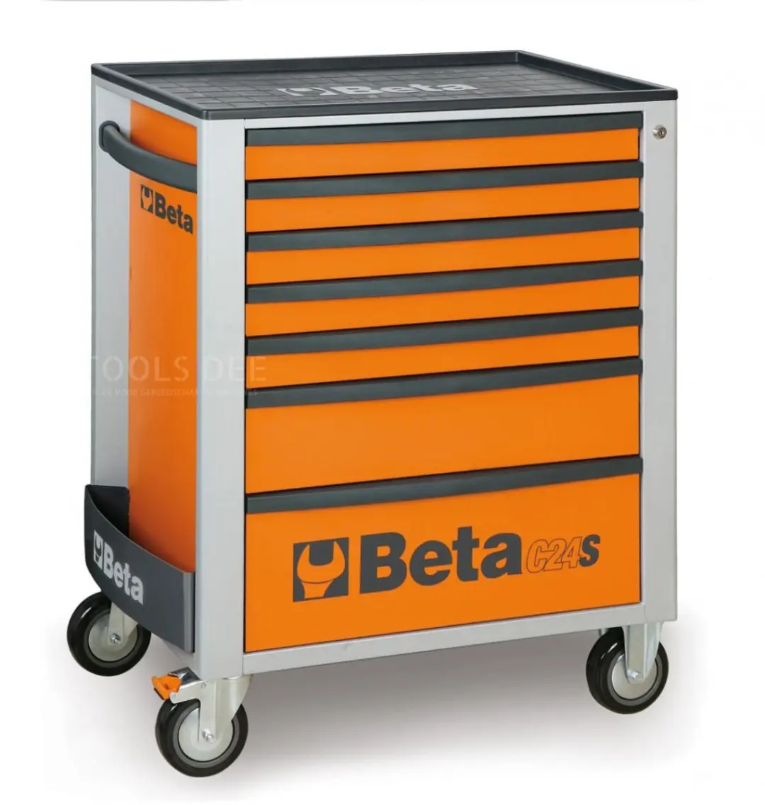 Beta Gevulde Gereedschapswagen 2400S O7/E-M - 309-delig - 7 Laden - Oranje