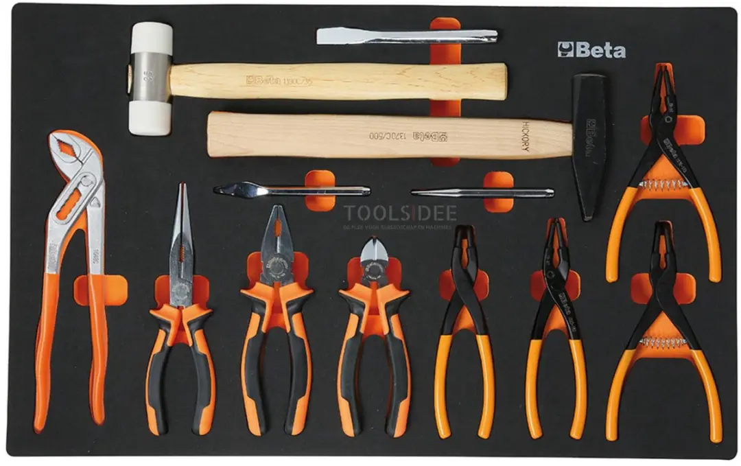 Beta Gevulde Gereedschapswagen 2400S O7/E-M - 309-delig - 7 Laden - Oranje - afbeelding 6 van 6