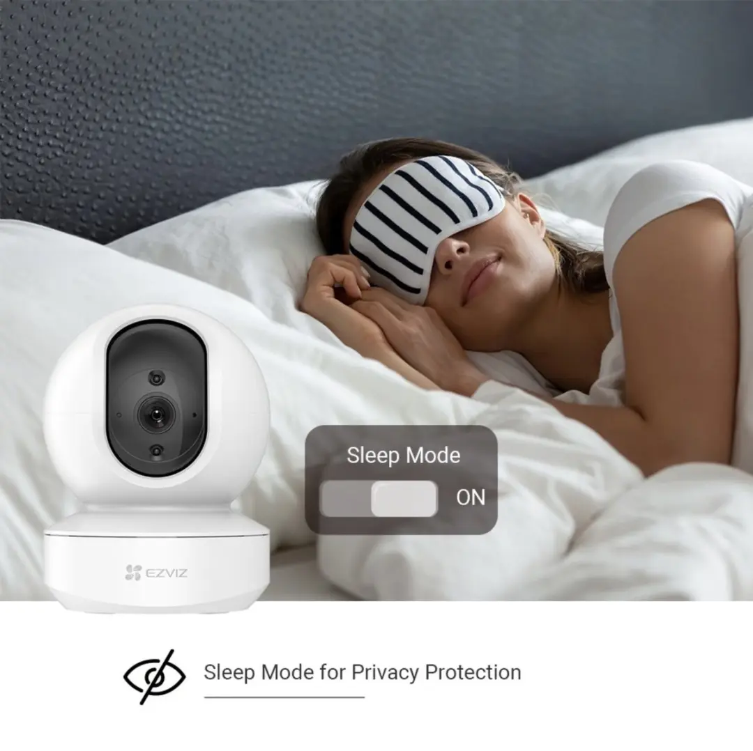 EZVIZ TY1 4MP Dome IP-camera - 2560x1440 - Zwart/Wit