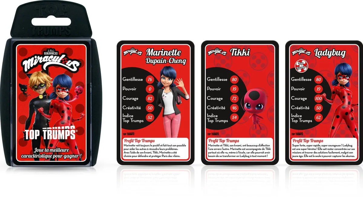Winning Moves Top Trumps Miraculous
