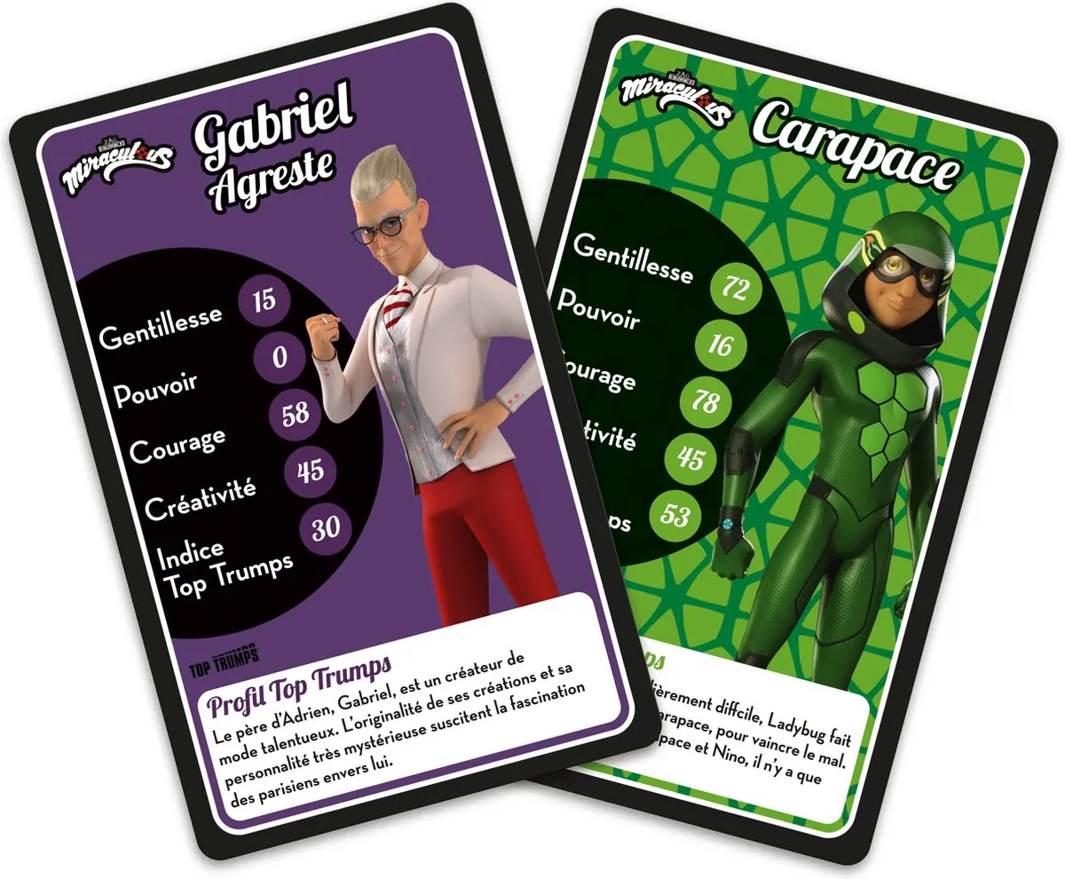 Winning Moves Top Trumps Miraculous - 80447