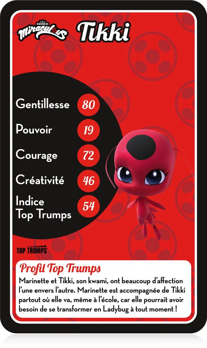 Winning Moves Top Trumps Miraculous - 80447