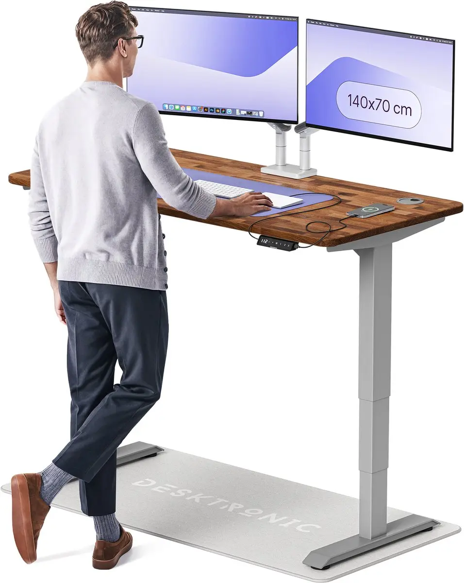 Desktronic HomePro Zit-sta Bureau 140x70cm