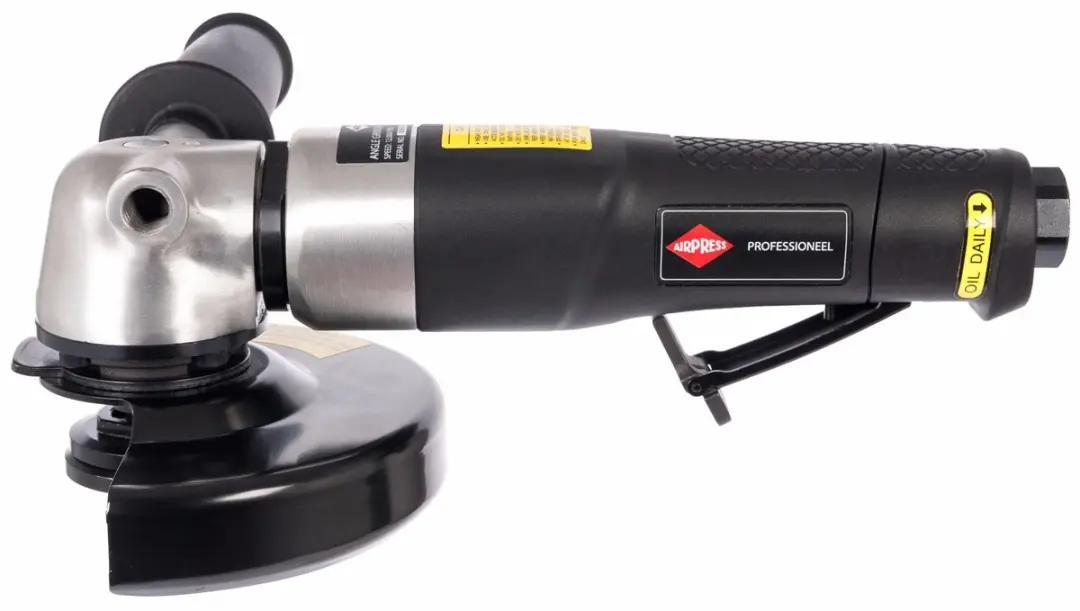 Airpress Haakse Slijper 45425 125mm - 1134 l/min - Zilver/Zwart