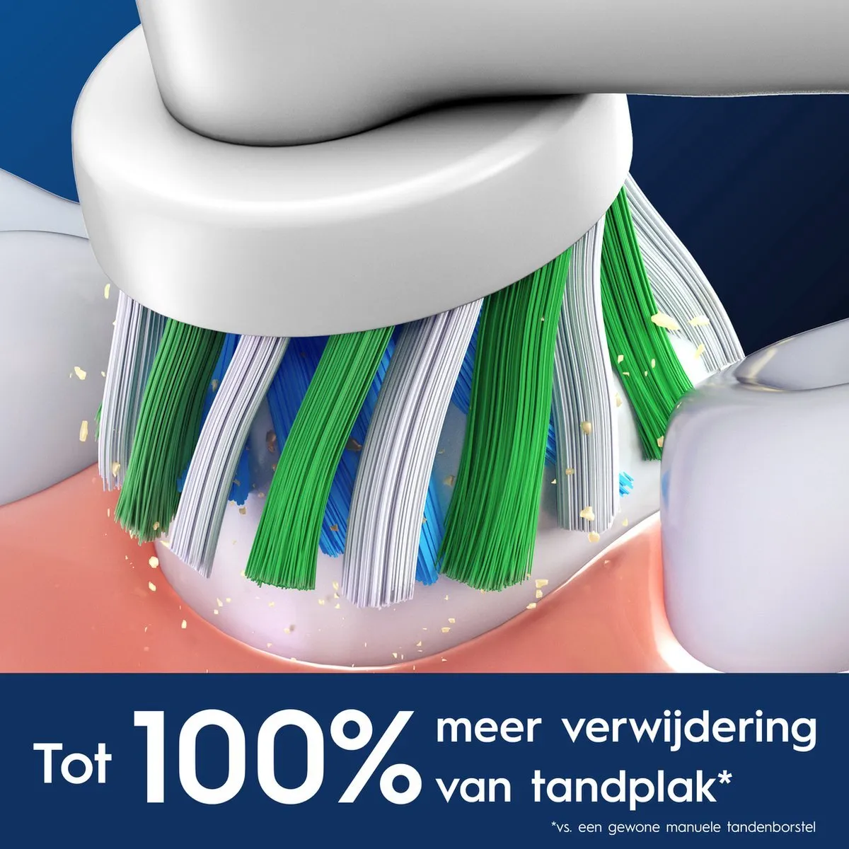 Oral-B Pro Cross Action Opzetborstels - 16 Stuks