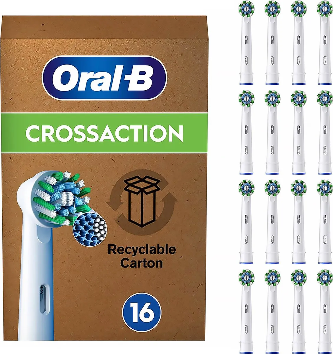 Oral-B Pro Cross Action Opzetborstels