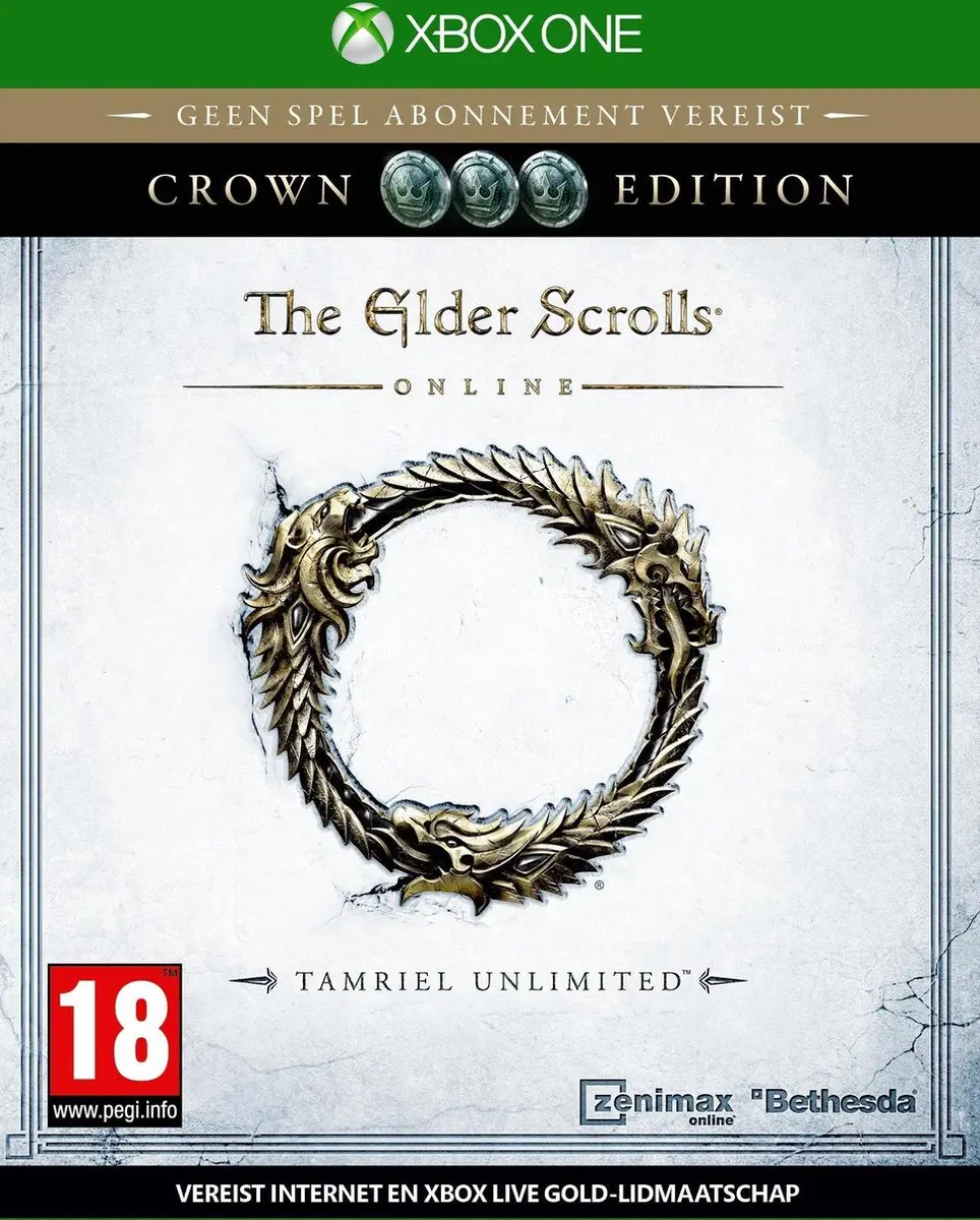 Bethesda The Elder Scrolls Online Tamriel Unlimited Day 1 Crown Edition