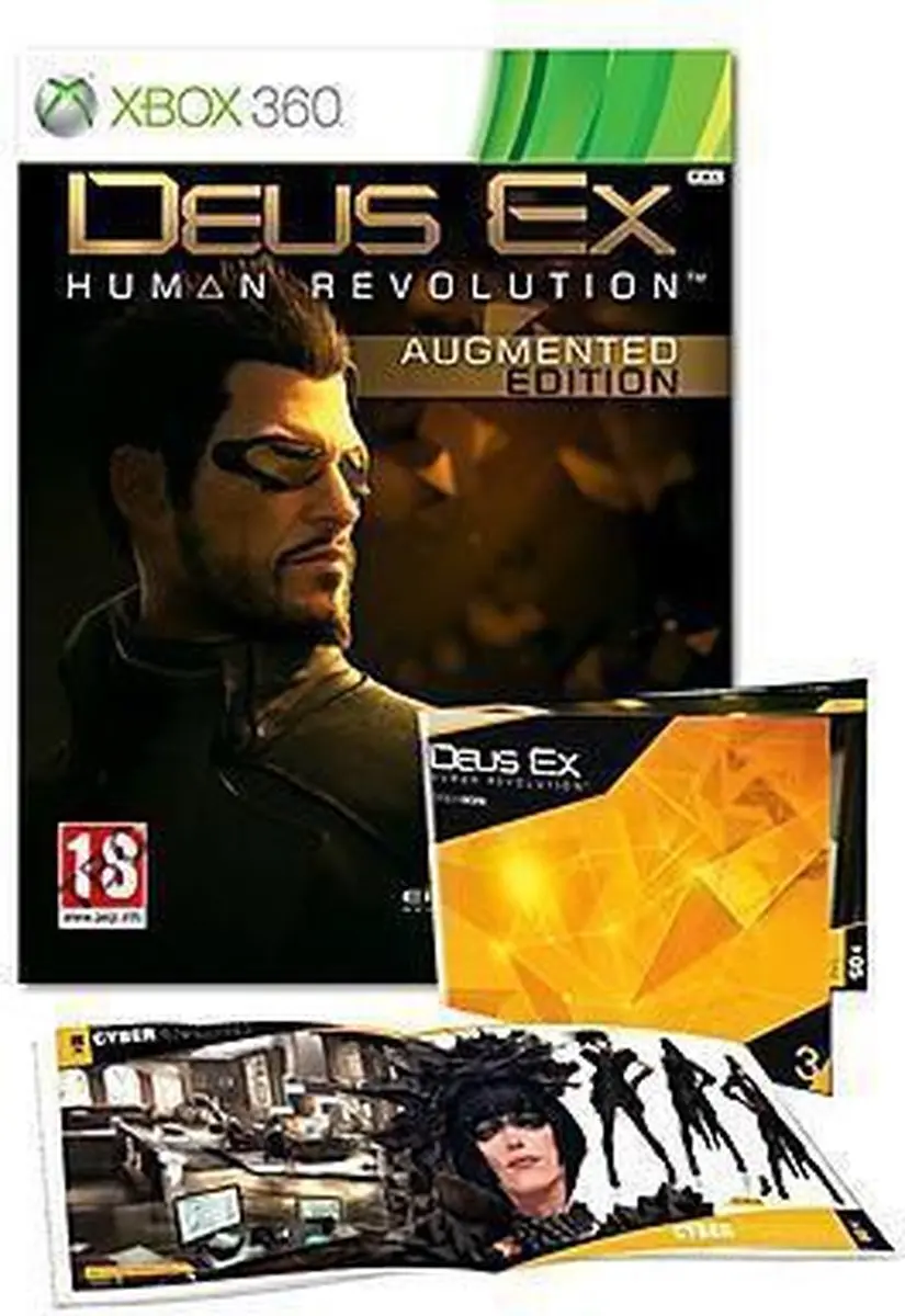 Square Enix Deus Ex Human Revolution Augmented Edition Xbox 360