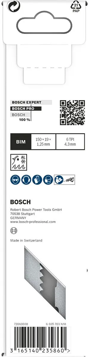 Bosch Professional REC S611DF 2 Reciprozaagblad