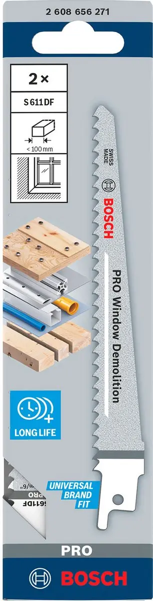 Bosch Professional REC S611DF 2 Reciprozaagblad