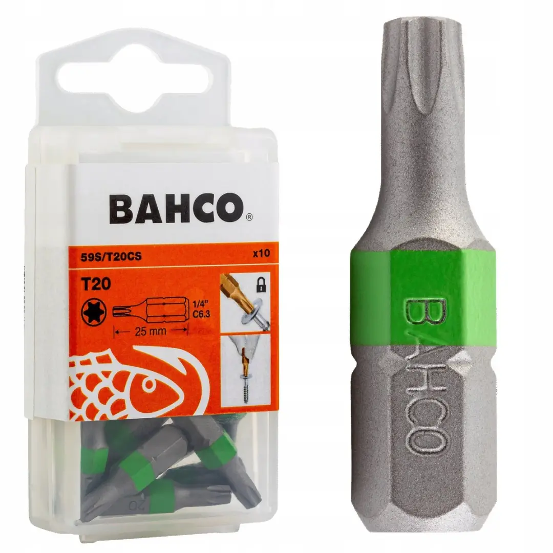 Bahco Torx T20 Schroefbit 25mm