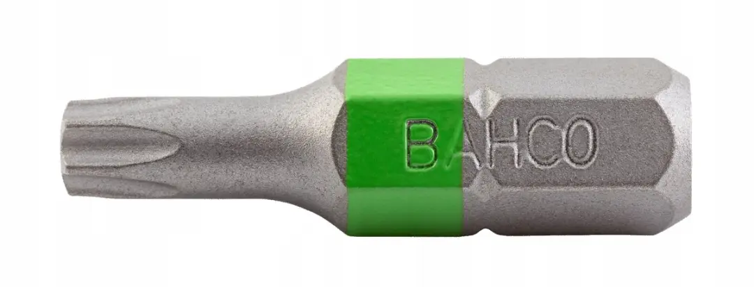 Bahco Torx T20 Schroefbit 25mm - 10 Stuks Groen