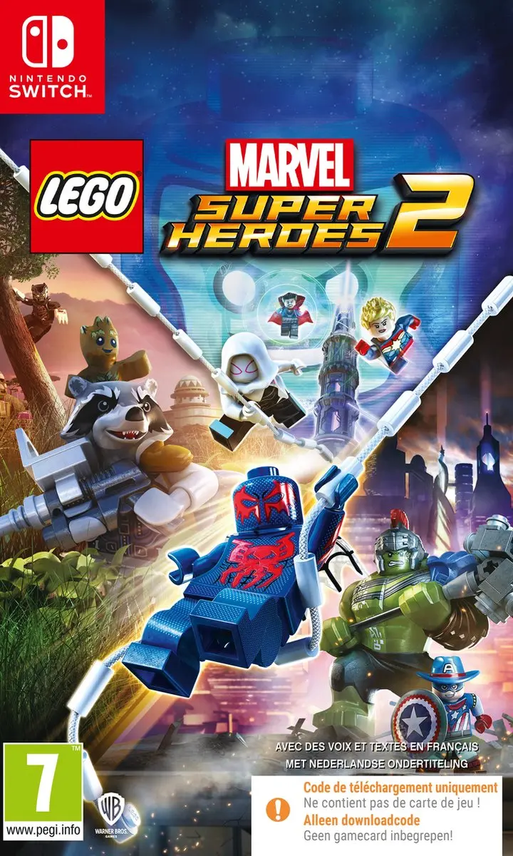 LEGO Marvel Super Heroes 2 Nintendo Switch - Code in Box