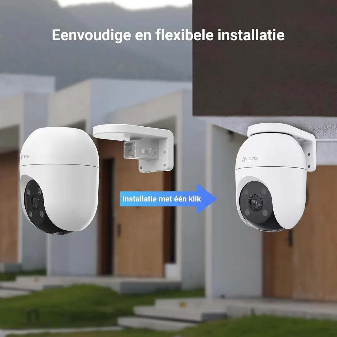 EZVIZ C8c 4K Beveiligingscamera - Buiten - 360° - Automatische Zoom-Tracking - Wit