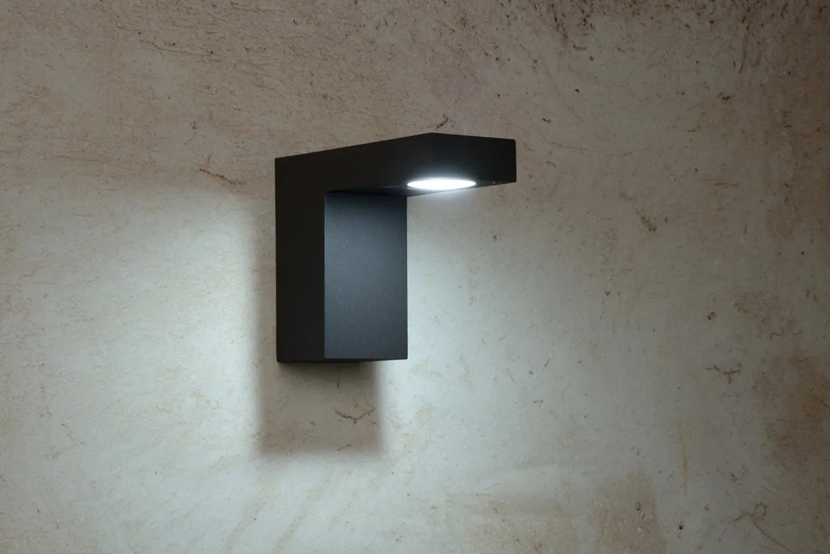 Lucide Texas Wandspot LED 7W 3000K - Antraciet