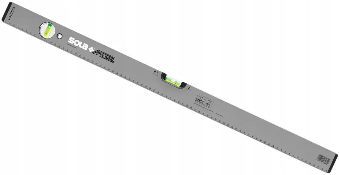 Sola Baupro Aluminium Waterpas 60cm - 2 Libellen