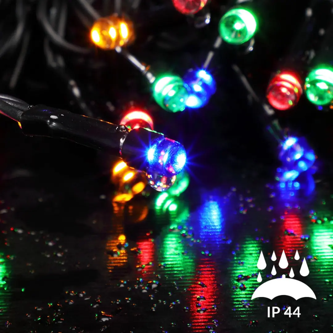 Monzana Lichtsnoer 200 LED Multicolor - Afstandsbediening