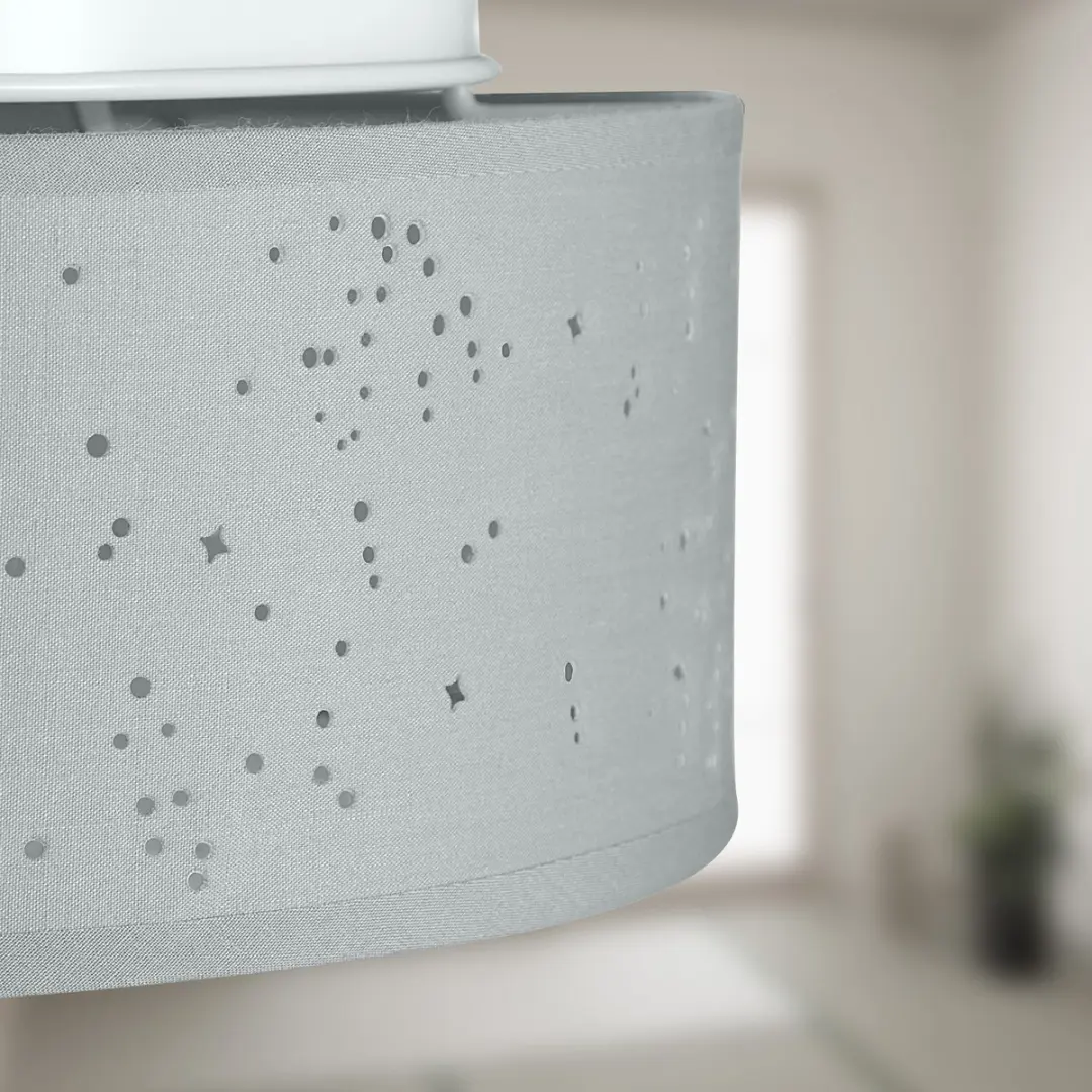 Monzana Plafondlamp Sterrenhemel 30cm - Grijs