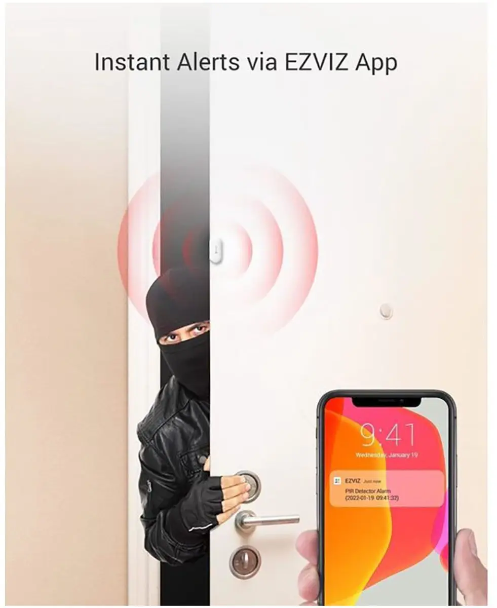 EZVIZ Door Sensor T2C - Wit