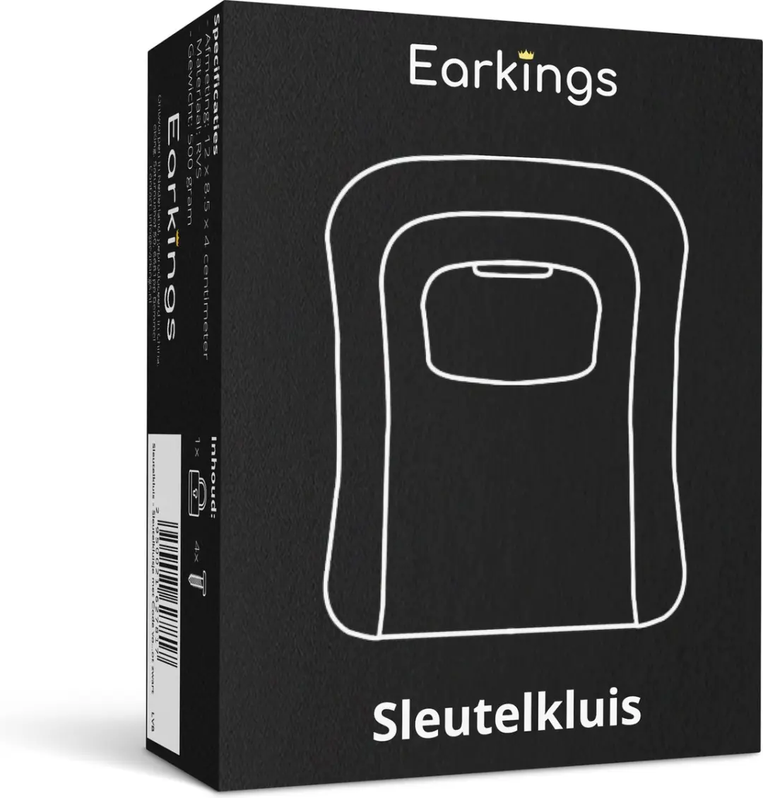 EarKings EKSK2762 Sleutelkluisje - Paars