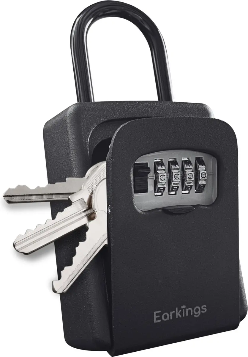EarKings EKSK2618 Sleutelkluis - Zwart - 0,6L