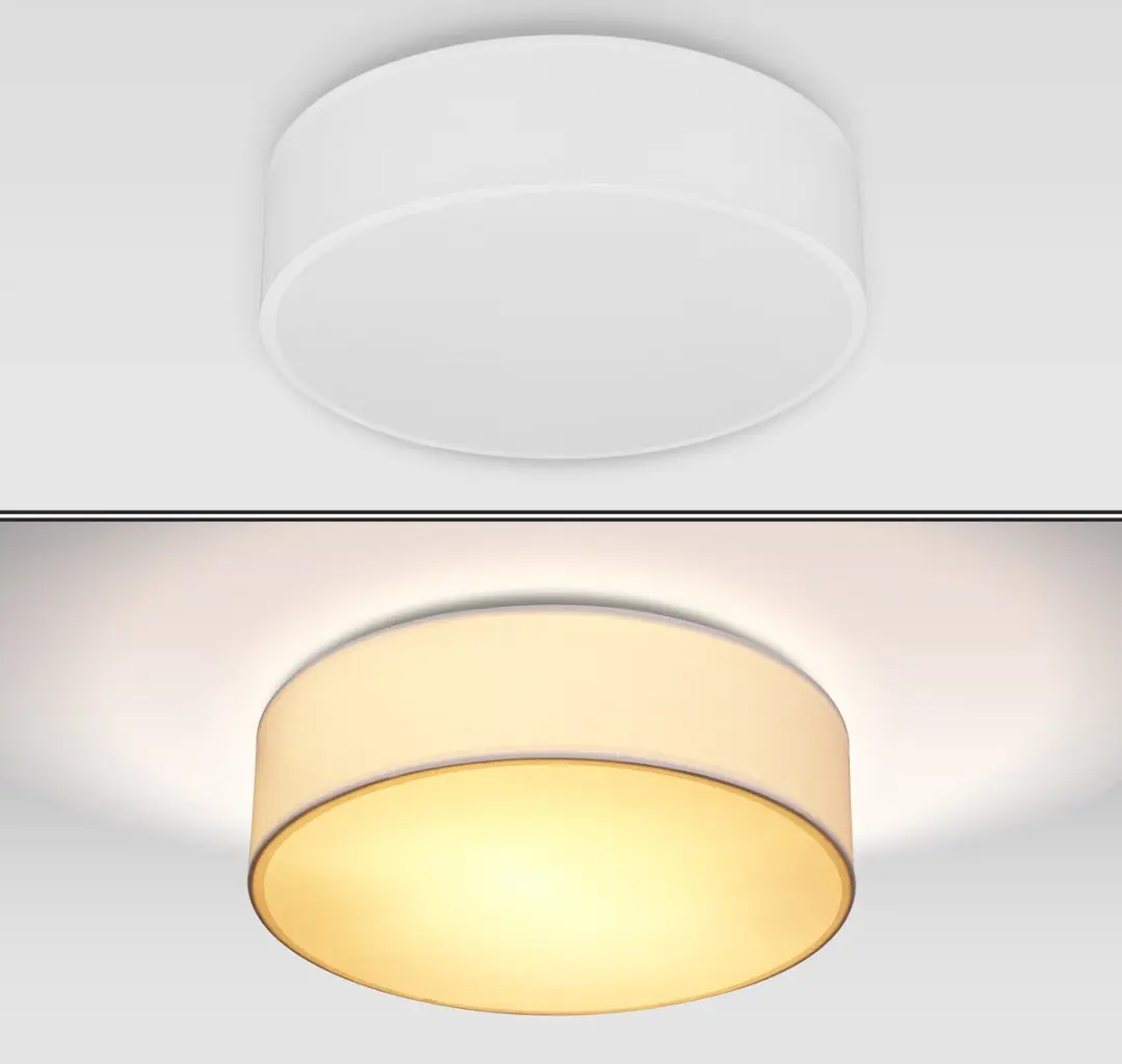 Monzana Plafondlamp 40W Rond 38cm - Wit