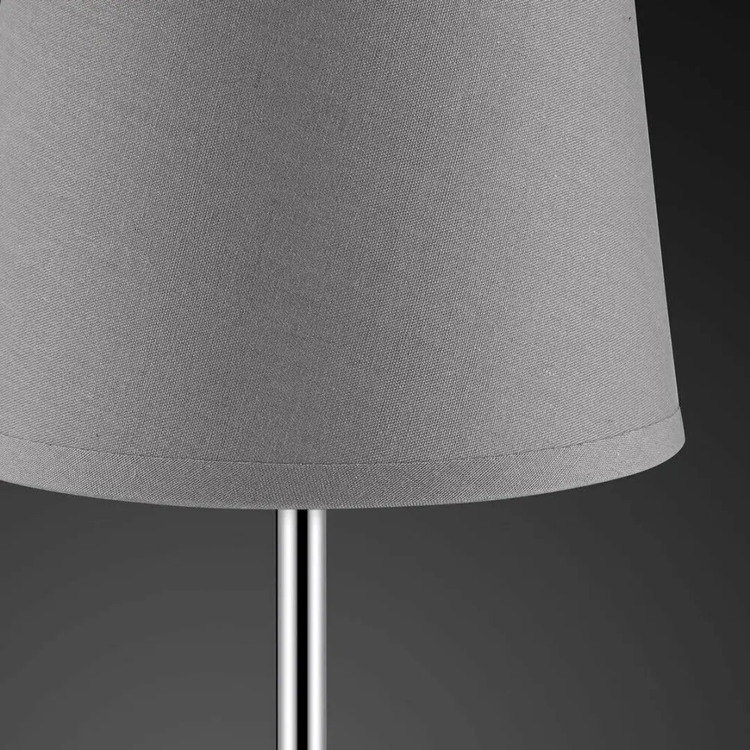 Monzana Tafellamp Grijs - 10cm Kap