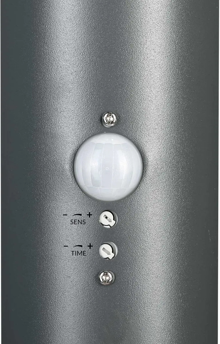 Monzana Buitenlamp Bewegingsensor E27 20W - IP44 Antraciet